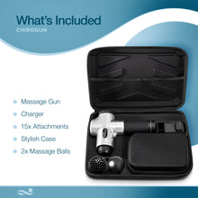 Load image into Gallery viewer, Chirogun Massage Gun Deep Tissue Massager - Percussion Massage Gun Massager Gun Muscle Massage Gun Deep Tissue Massage Gun Deep Tissue Percussion Muscle Massager Percussion Massager Muscle Gun Massager Chrome
